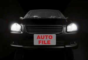image of car with auto file plates