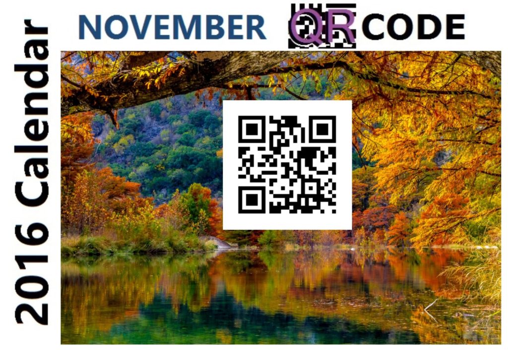 2016 11 calendar qr code BEBdata
